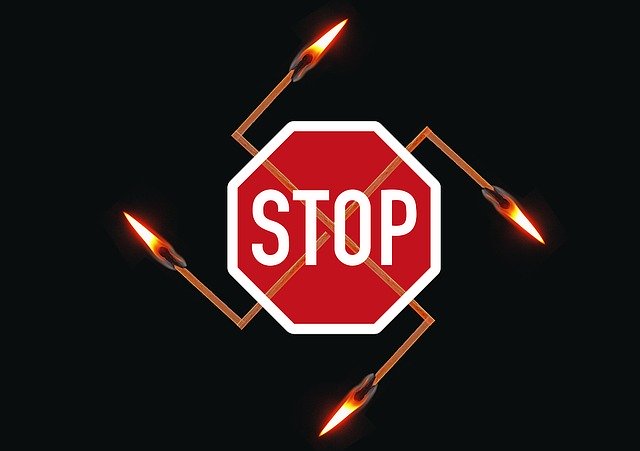 Stop ilustrácia